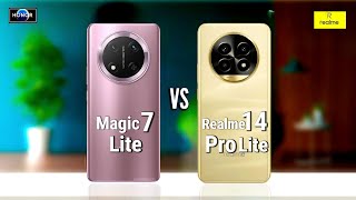 Honor Magic 7 Lite Vs Realme 14 Pro Lite