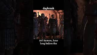 daybreak — Dragon age : Origins dialogue scene