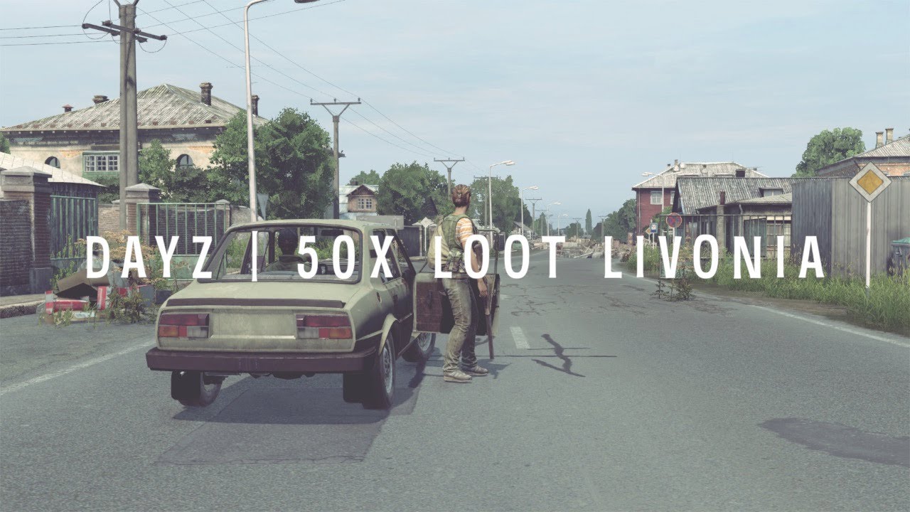 DAYZ 50x Loot Livonia Lots of PVP YouTube