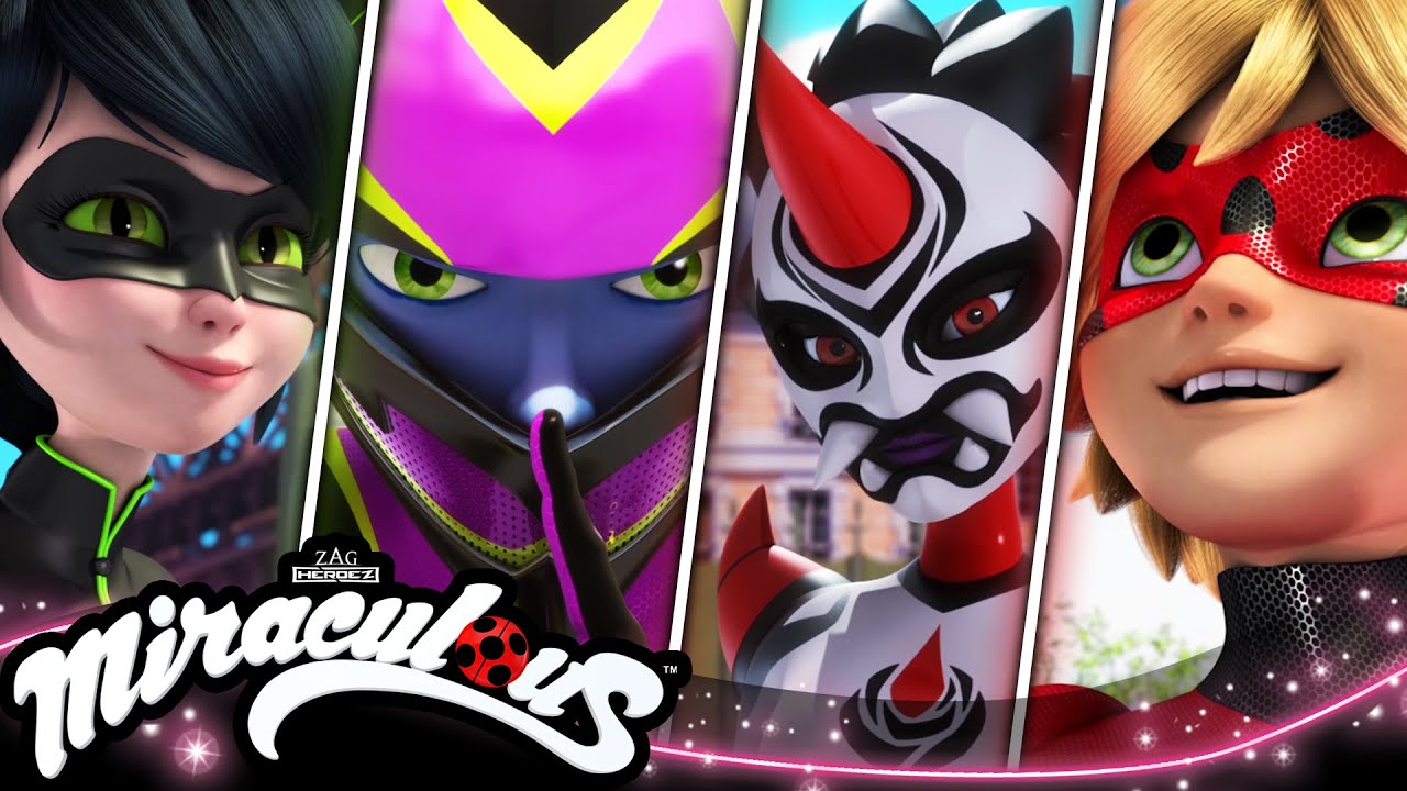 🐞 LADYBUG & CAT NOIR 💥  Miraculous - Compilation Season 2 