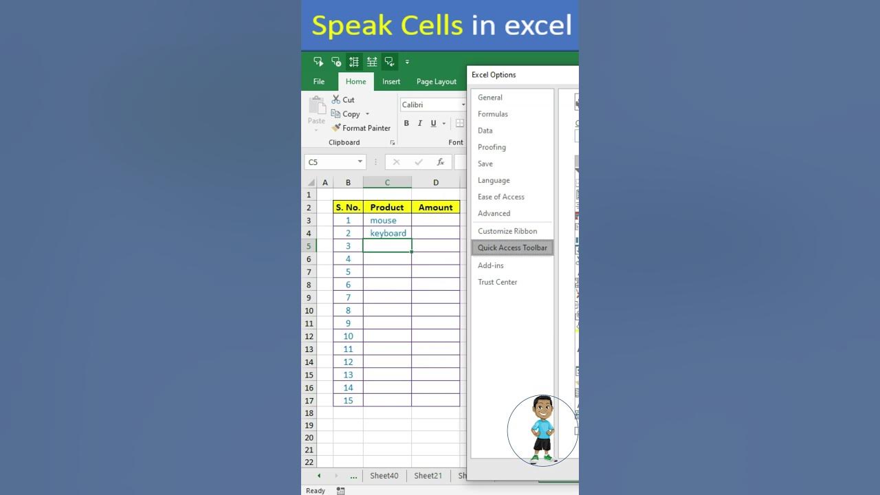 turn-on-off-speak-cells-command-excel-2007-youtube