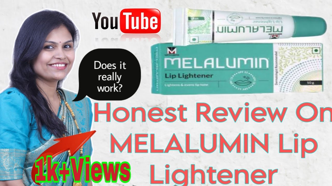 MELALUMIN Lip Lightener | Price |MELALUMIN Lip Lightener Honest Review | Marathi |
