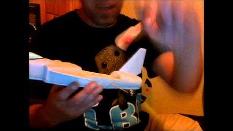 My First Scratch built RC Foamy, Canard EDF Jet