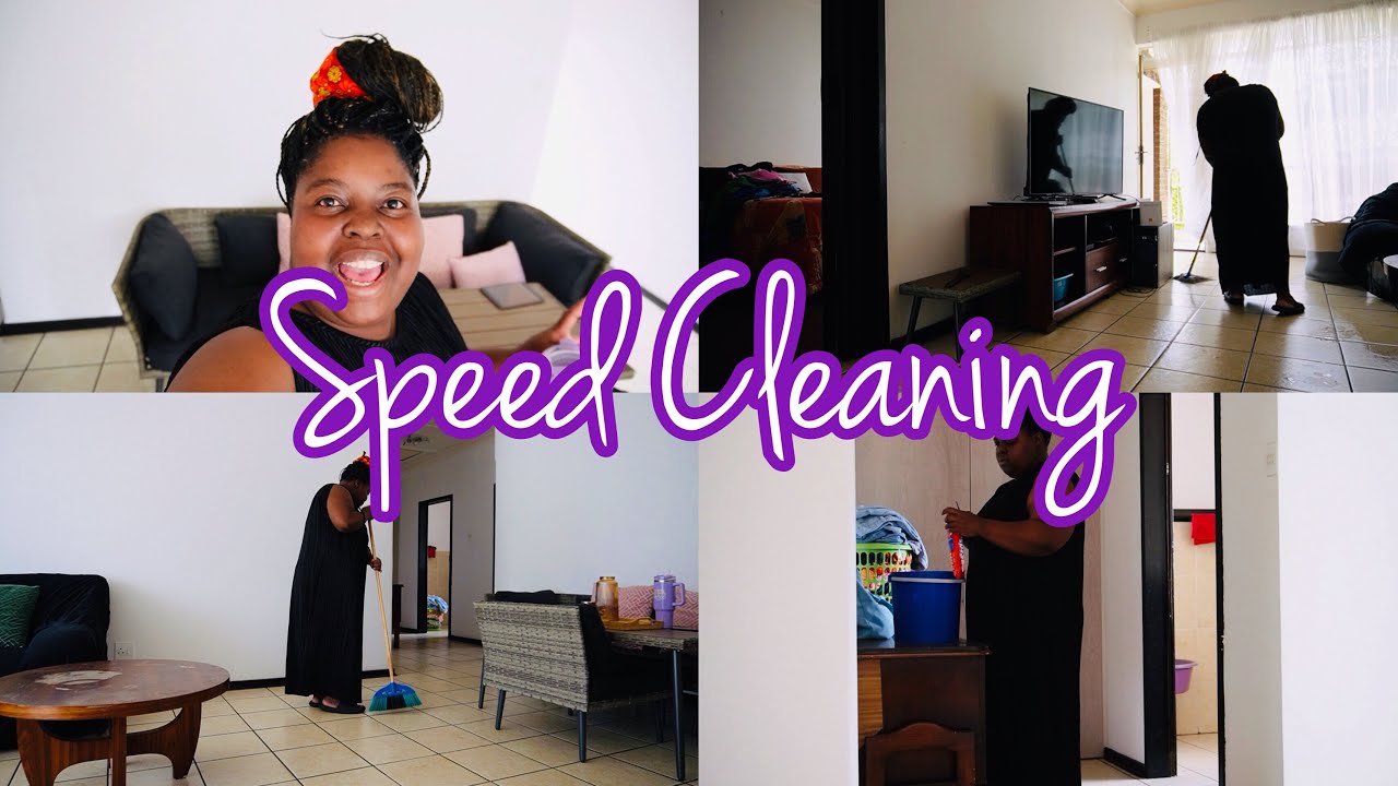 SPEED CLEANING || CLEANING MOTIVATION || HOMEMAKING || CLEAN WITH ME || SOUTH AFRICAN YOUTUBER