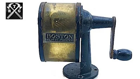 Antique Pencil Sharpener Restoration - Vintage Restoration