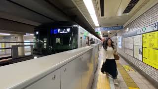 東京メトロ日比谷線　13000系 13144F 広尾（H-03）