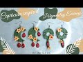 Capricorn Earrings - a zodiac sign inspired polymer clay earrings | How to make polymerclay earrings