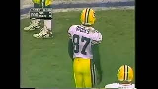 Brett Favre Blocks For Robert Brooks - Packers Panthers 1997