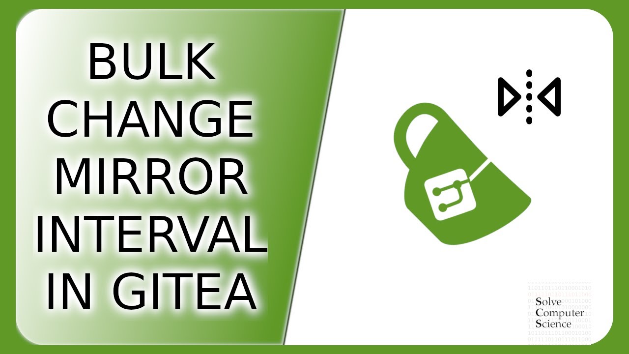 Change Gitea Mirror Interval For All Repositories YouTube change-gitea-mirror-interval-for-all-repositories-youtube