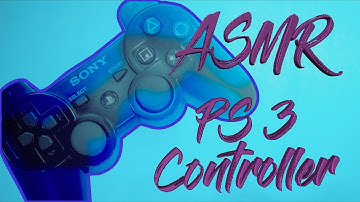 ASMR Controller Sounds- Button Sounds- No talking- PS 3 Controller
