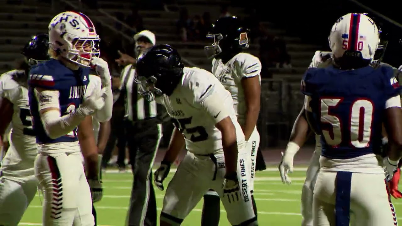 DESERT PINES JAGUARS VS LIBERTY PATRIOTS 2025 1ST HALF FOOTBALL