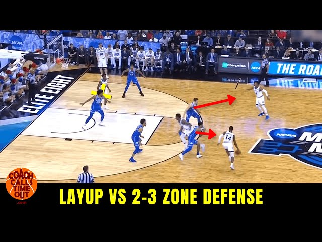 How to beat a 2-3 zone defense