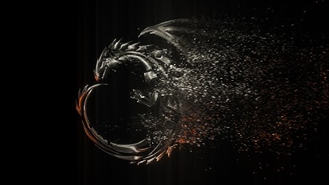 After Effects Template: Elegant Particle Logo