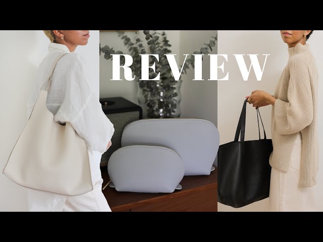 CUYANA REVIEW, Double Loop Bag, Classic Tote & Travel Case Set