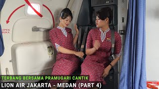 Lion Air Jakarta - Medan, Special Christmas Flight 2025 with Beautiful Flight Attendants (part 4)
