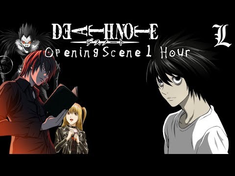 Deathnote Opening 1 [1 Hour!]