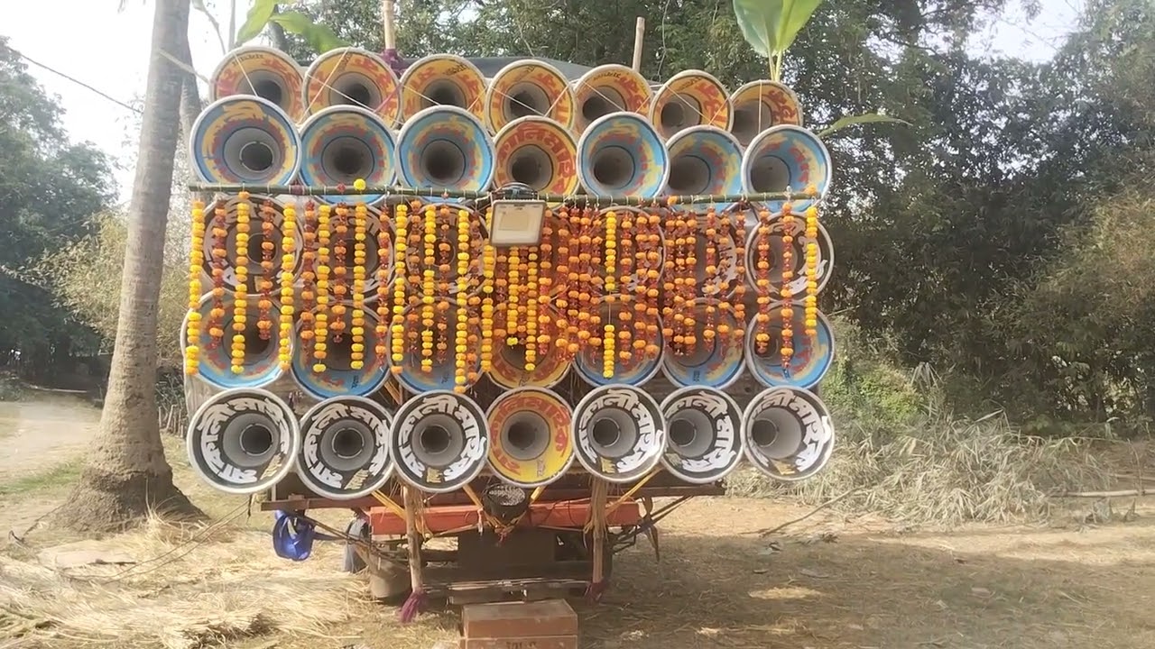 আজ মা কালী মাইক কেমন পুরুলিয়া গান কেমন বাজাচ্ছে দেখো