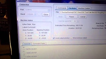 First CNC Wood Carving