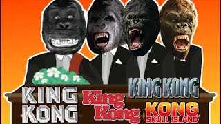King Kong (1933 & 1976 & 2005) & Kong: Skull Island - Coffin Dance Meme Song Cover