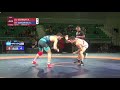 1/2 FS - 65 kg: A. DESTRIBATS (ARG) v. J. DIAKOMIHALIS (USA)