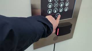 (April 2025 Retake) (16-27) Thyssenkrupp Destination Dispatch Traction Elevators At Edmonton Tower