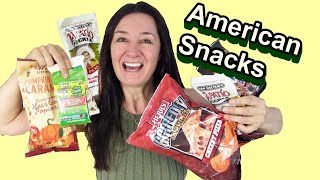 American Snacks and Candy Taste Test Tapatio Pickle Pumpkin Spiced Caramel Popcorn and More