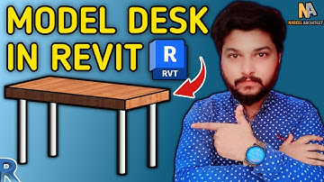 Desk in Revit | How to model Desk in Revit | Reception desk | Tutorial urdu hindi 2023