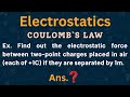 Electrostatics | Class 12 | Find out the electrostatics force between two-point ...........