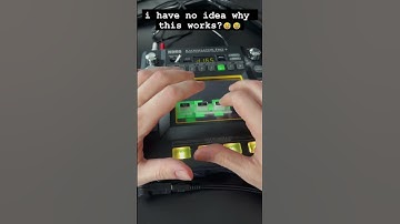 Korg Kaossilator finger drumming trick #shorts #korg