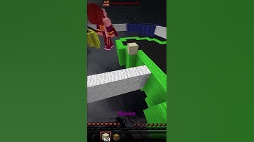 Clean drop 3 block clutch #shorts #minecraft