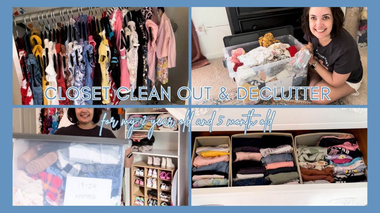 Closet clean out and declutter - spring/summer 2023! - YouTube