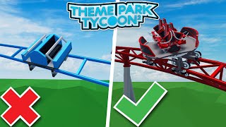 Mistakes to AVOID in Theme Park Tycoon 2 Roblox