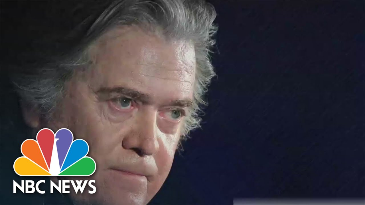 House Votes To Hold Bannon In Contempt of Congress