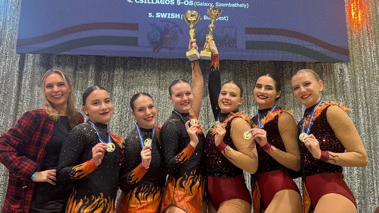 ACRO DANCE SE,HUNGARY - WONDER ladies dance plus kisformáció, Magyar Bajnokság 2024