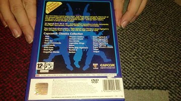 Nostalgamer Unboxes Capcom Classics Collection Volume One On Sony Playstation 2 UK PAL System
