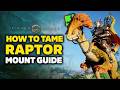 Crimson Desert How To Get Raptor Mount - Full Taming Guide & Location