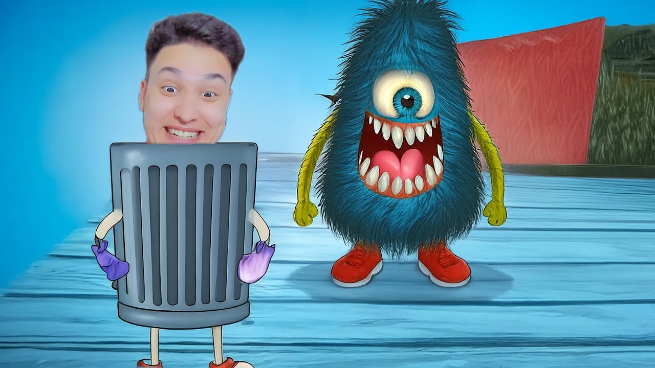 التحول والهروب 😱 لعبة الاستغماية