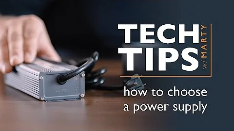 How to choose an LED power supply