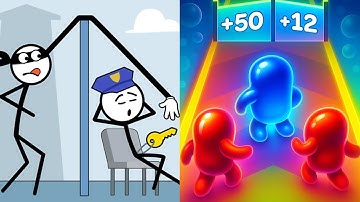 Thief Puzzle VS Join Blob Clash 3D Walkthrough | Max All Levels Android iOS Gameplay