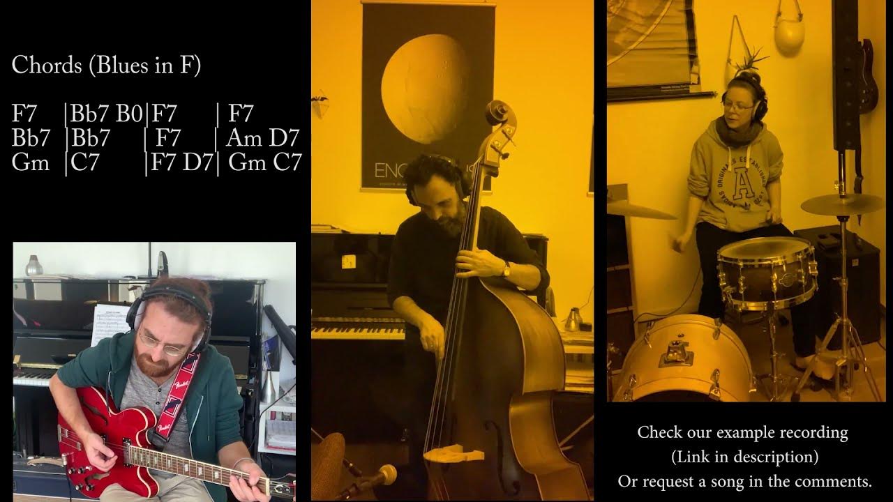 Billies Bounce Backing Track Jazz Blues in F YouTube