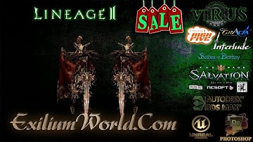 NPC with Effects. LINEAGE II. www.ExiliumWorld.Com server High Five ◄√i®uS►