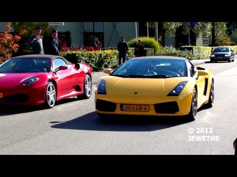 Lamborghini Gallardo Spyder Start-up And Loud Accelerations! - Auto Italia 2012 (1080p Full HD)