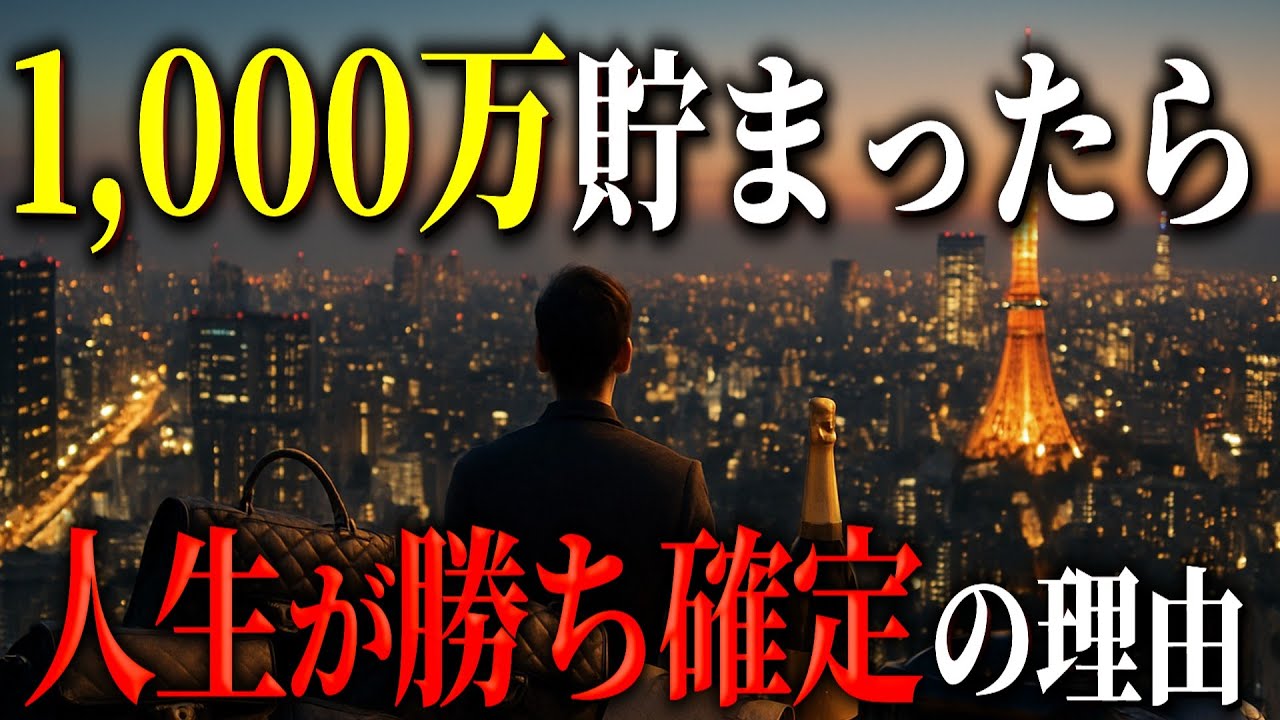 資産1,000万円は一握り？到達者が語る見える景色【インフレ・社会保険・税金・老後資金・資産運用・NISA・貯金・節約・FIRE・お金の知識・ゆっくり解説】
