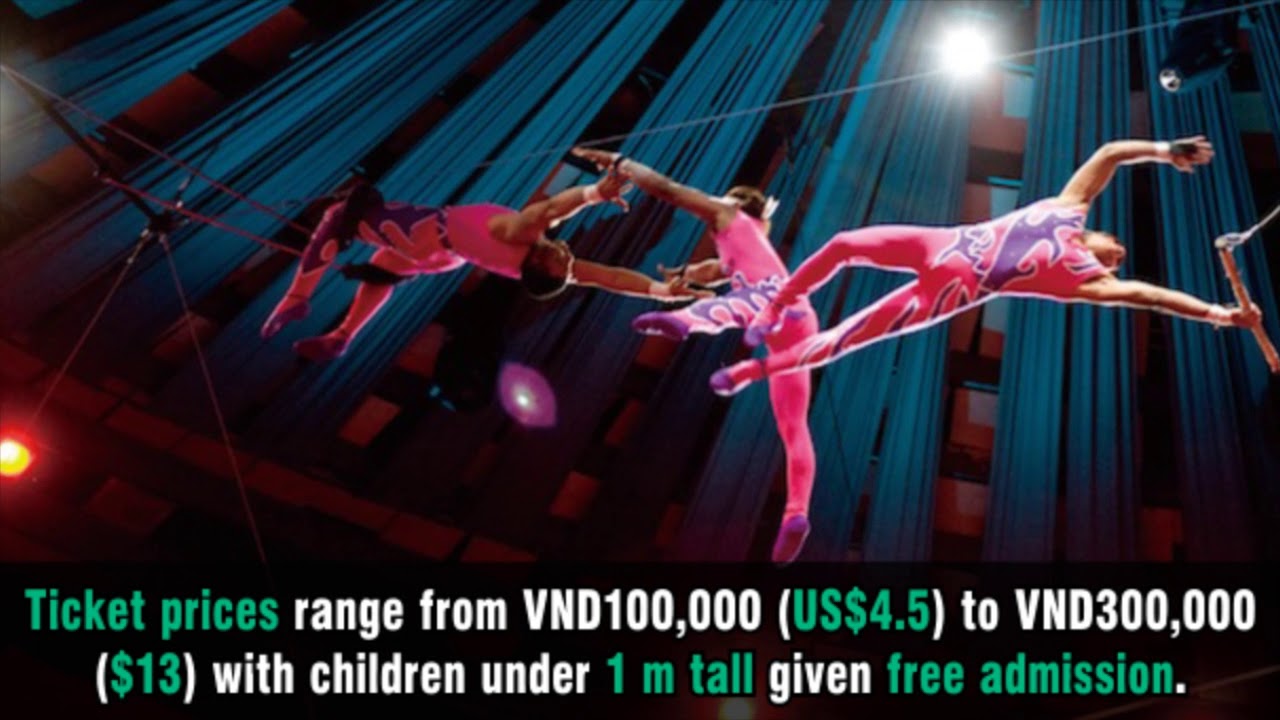 Circus festival featuring Japanese and Vietnamese performers held in Ho ...