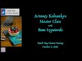 Artemiy Kolesnikov, Master Class with Rene Izquierdo