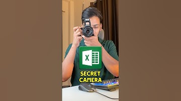 Have You Ever Used Camera Feature In Excel 🤩🔥✅ #pc #shorts #excel
