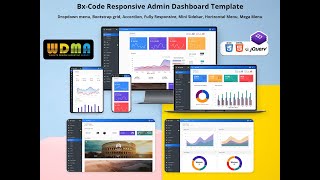 Bx Code –  Admin Dashboard Template With Admin Theme