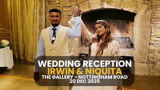 E2R: Wedding Reception | Irwin & Niquita | The Gallery | Nottingham Road | 20 Dec 2025