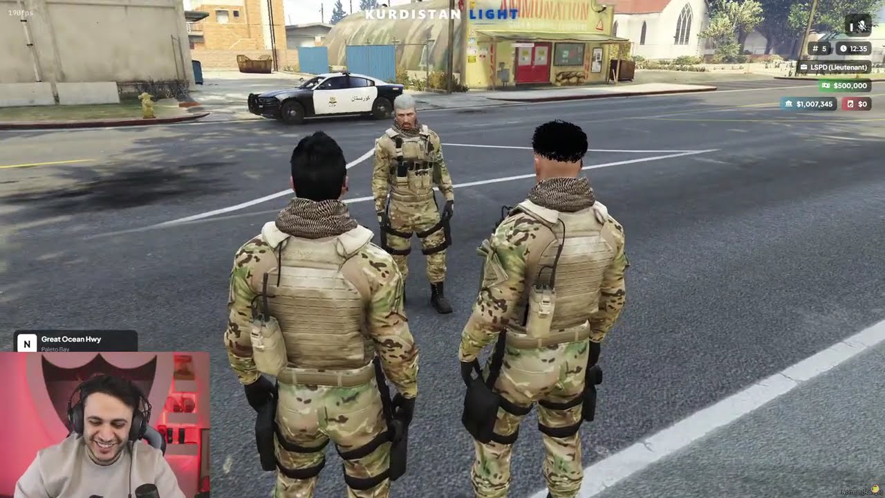 هێزدار پوليسه وو ل تاوانبارا دگه ريت شه ره كێ خوش دهێته كرن 😱