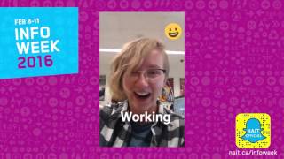 Info Week - Snapchat Student Takeovers